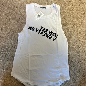 KNIT RIOT, athletic top